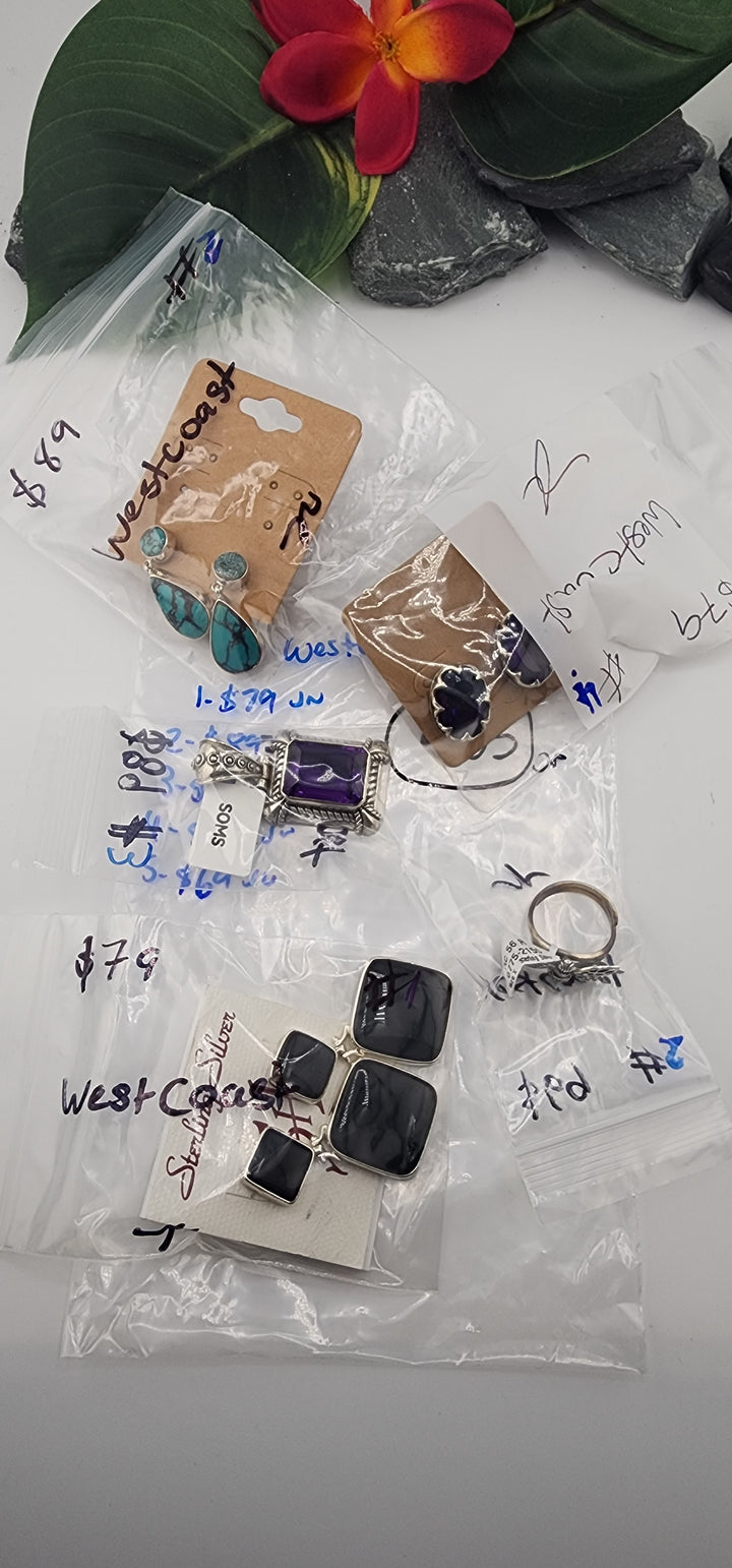 PM SHOW 48HR - RESERVED FOR: westcoast - 12/26/2025 tiktok Live Show - 5 Sterling Silver Items