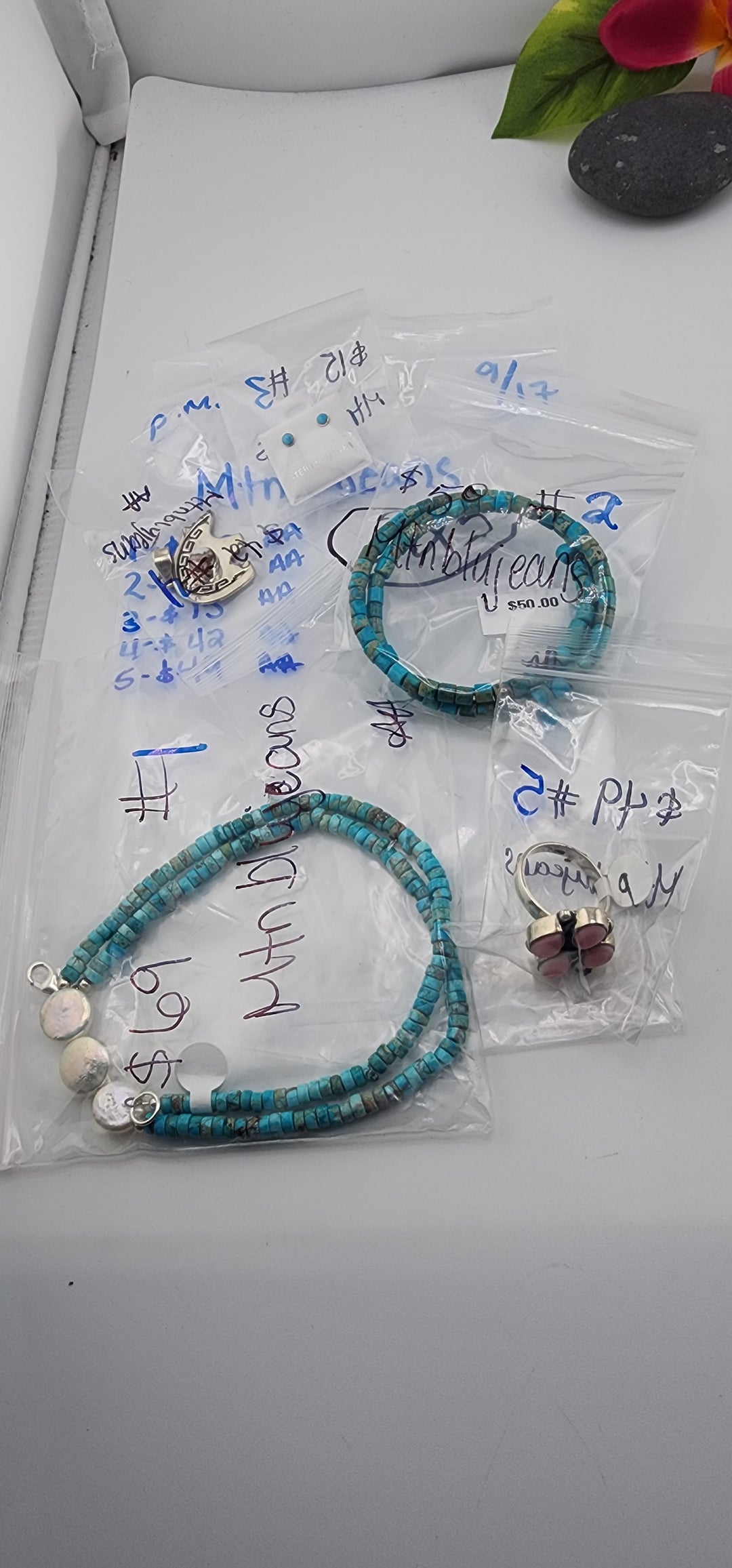 PM SHOW 48HR - RESERVED FOR:  Mtnblujeans - 9/17/2025 FL tiktok Live Show - 5 Sterling Silver Items