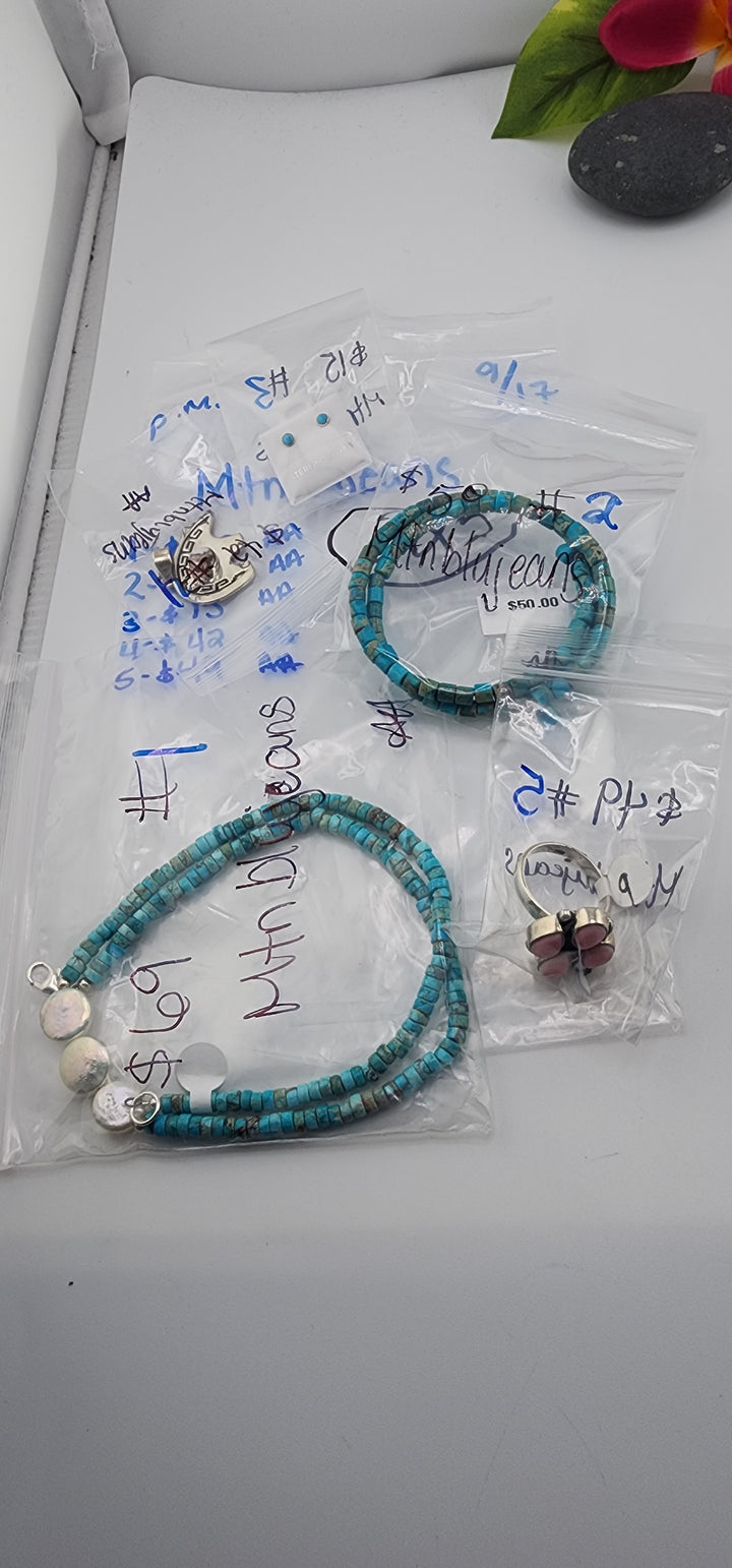 PM SHOW 48HR - RESERVED FOR:  Mtnblujeans - 9/17/2025 FL tiktok Live Show - 5 Sterling Silver Items
