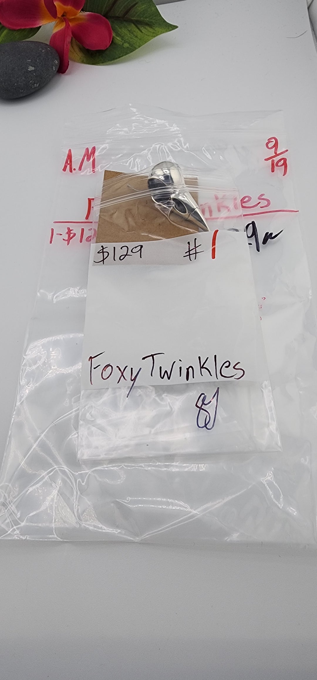 AM SHOW 48HR - RESERVED FOR: FoxyTwinkles - 9/19/2025 FL tiktok Live Show - 1 Sterling Silver Items