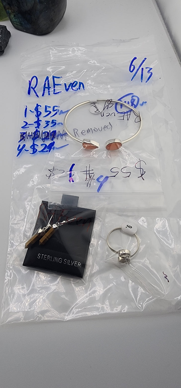 48HR - RESERVED FOR: RAEven - 6/13/2025 FL tiktok Live Show - 3 Sterling Silver Items
