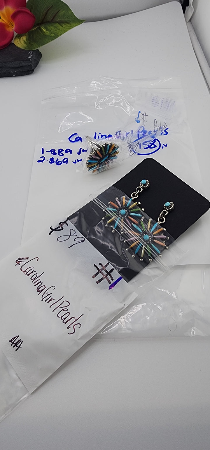 RESERVED FOR:  CarolinaGirlPearls- 5/31/2025 tiktok Live Show - 2 Sterling Silver Items