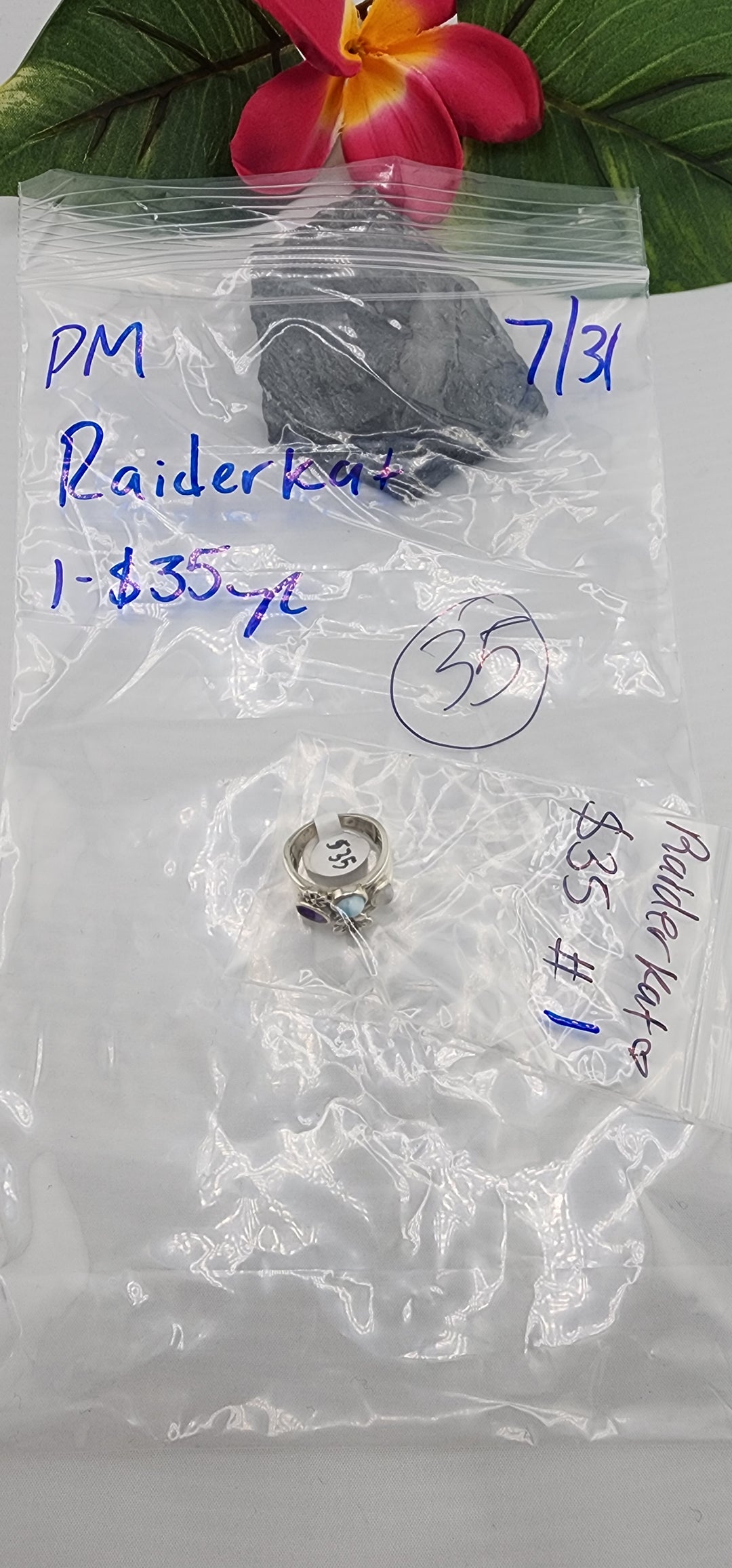 PM SHOW 48HR - RESERVED FOR:  Raiderkat - 7/31/2025 FL tiktok Live Show - 1 Sterling Silver Items