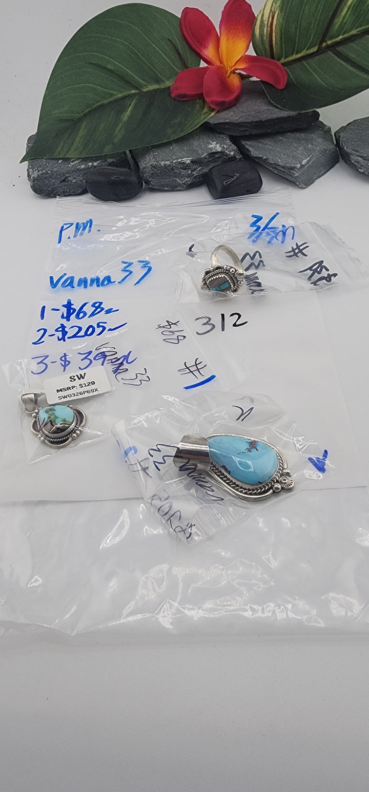 Vanna33 - 3/31/26 - 3 925 Sterling Silver Items