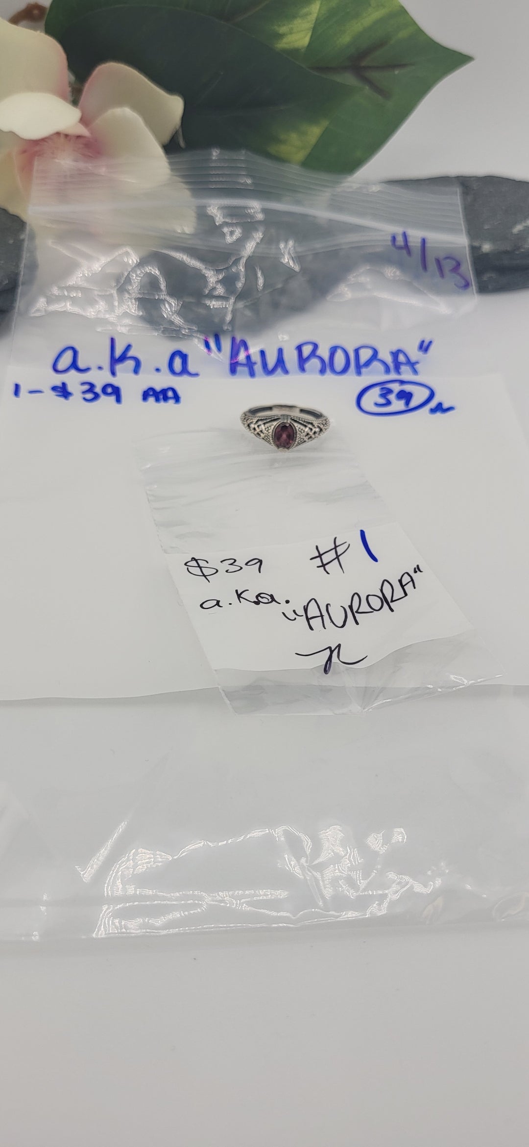 RESERVED FOR: a.k.a"AURORA" - 4/13/2025 tiktok Live Show -1  Sterling Silver Items