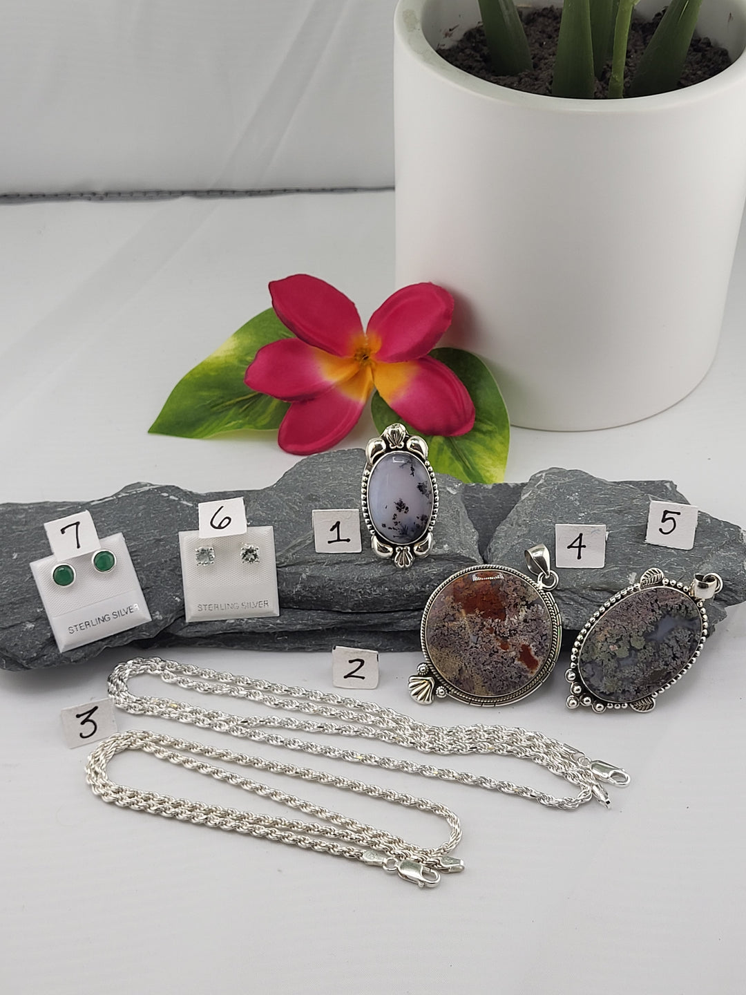 RESERVED FOR: Ari  -11/19/2024 - 7 Sterling Silver Items