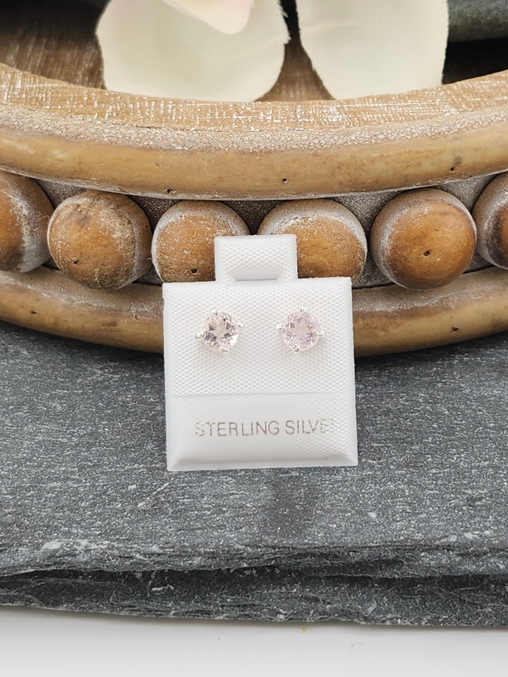 Morganite Prong Set