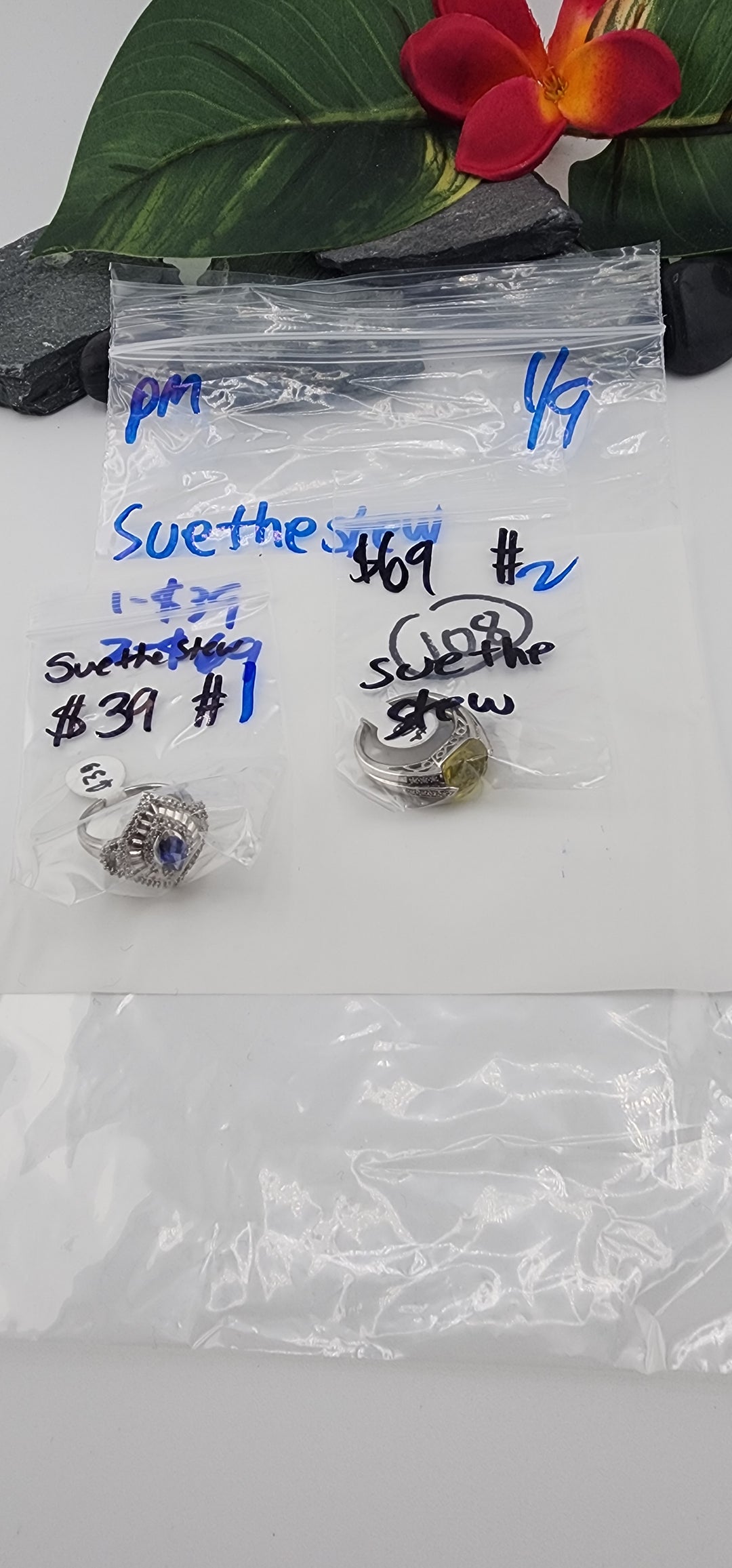 Custom sterling silver items - PM SHOW RESERVED FOR: suethestew - 1/9/2026 tiktok Live Show - 2 Sterling Silver Items