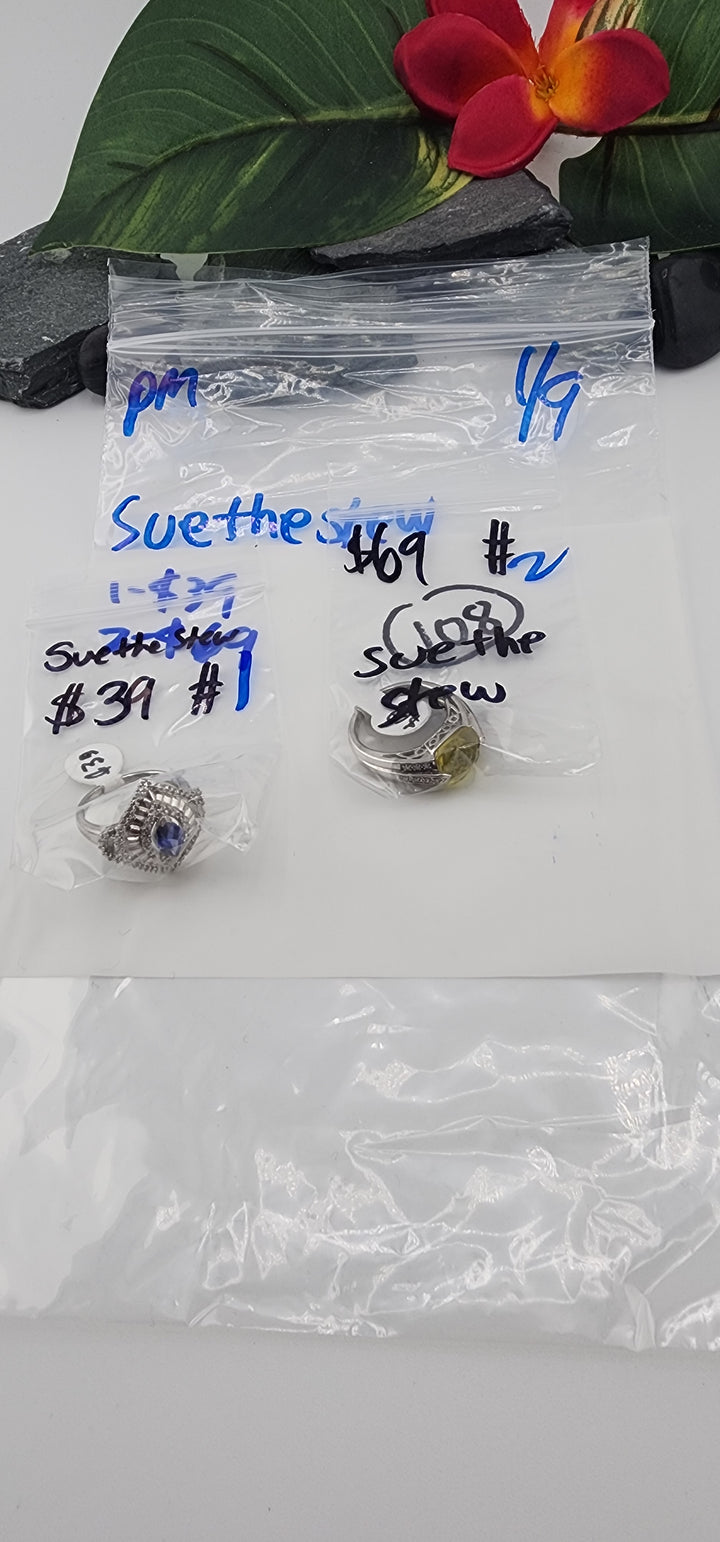 Custom sterling silver items - PM SHOW RESERVED FOR: suethestew - 1/9/2026 tiktok Live Show - 2 Sterling Silver Items
