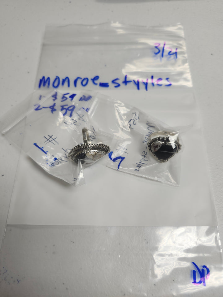 RESERVED FOR: Monroe_styyles 3/21/2025 Live Show - 2 Sterling Silver Items