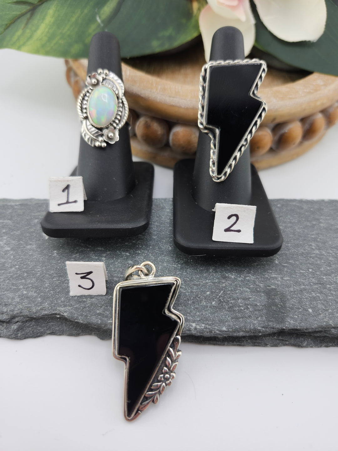RESERVED FOR:  Nicole -12/06/2024 - 3 Sterling Silver Items