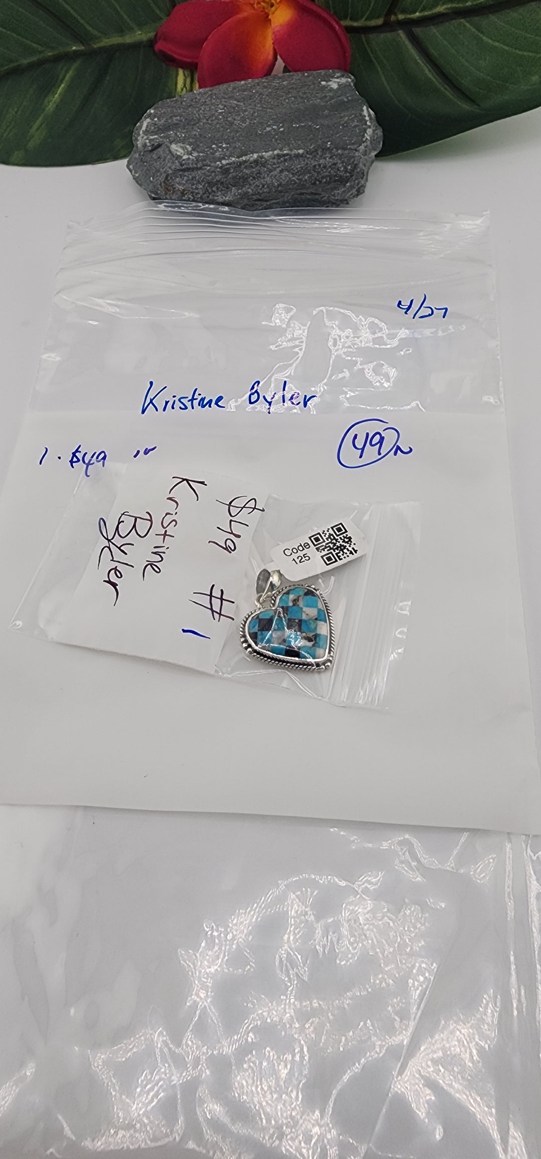 RESERVED FOR:  Kristine Byler- 4/27/2025 tiktok Live Show -1  Sterling Silver Items