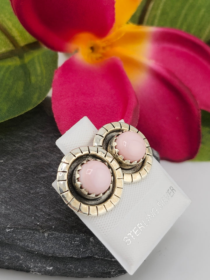 Queen Conch Stud 925 Sterling Silver Earrings