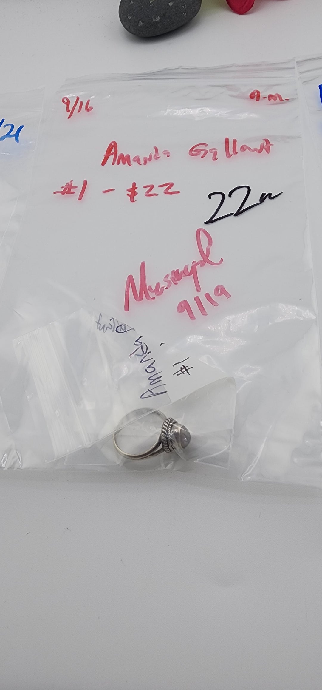 AM SHOW 48HR - RESERVED FOR: Amanda Gallant - 9/16/2025 FL tiktok Live Show - 1 Sterling Silver Items