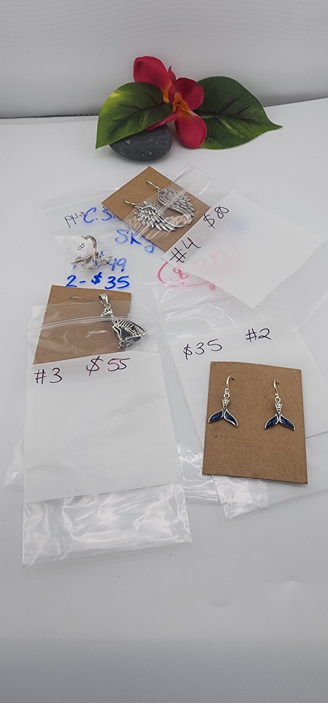Cs SHOW 48HR - RESERVED FOR: sky  - 8/30/2025 FL tiktok Live Show - 4 Sterling Silver Items