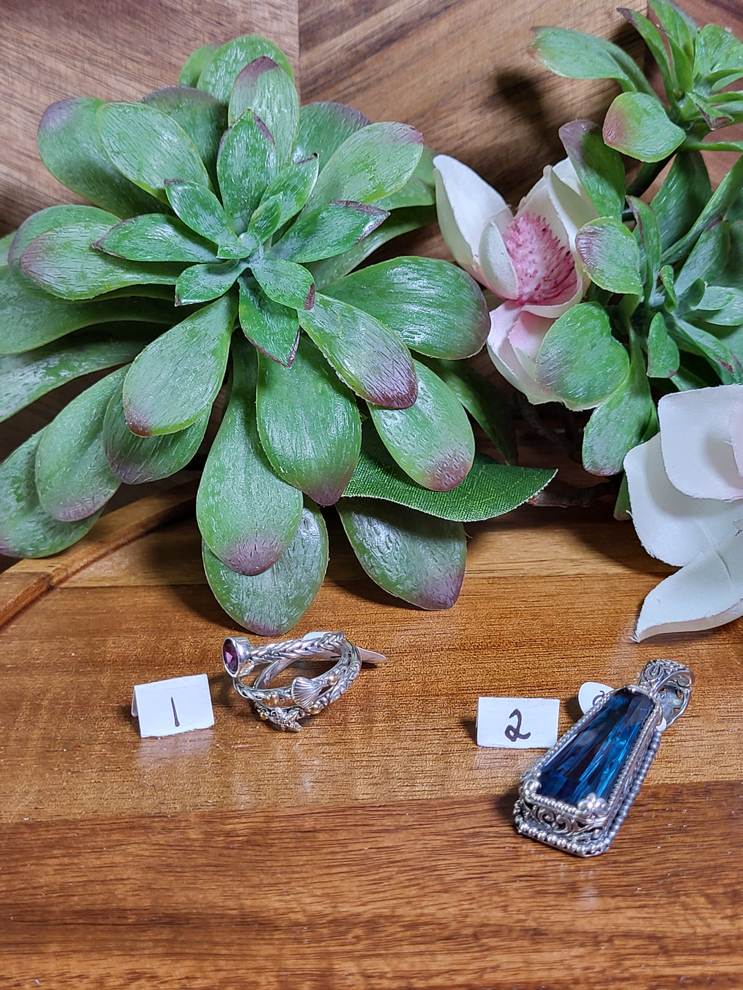RESERVED FOR: Mtnbluejeans 8/9/24- 2 Sterling Silver Items