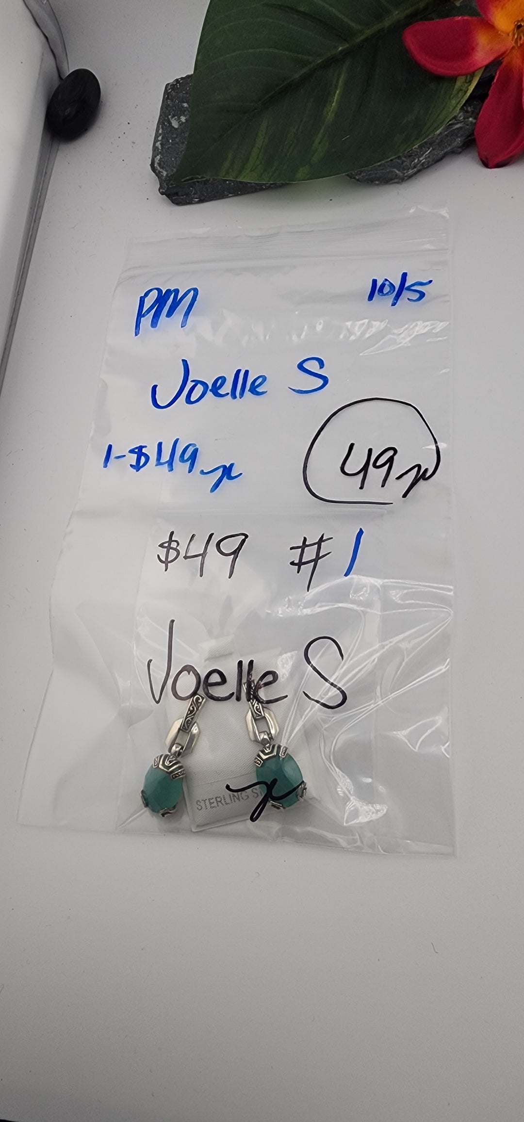 PM SHOW 48HR - RESERVED FOR: Joelle S - 10/5/2025 FL tiktok Live Show - 1 Sterling Silver Items