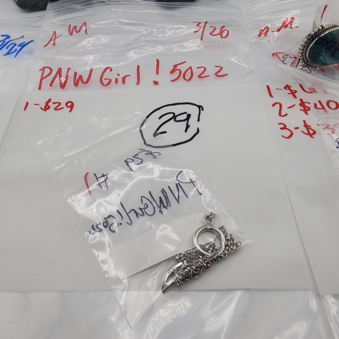 PNWGirl!5022- 3.26.26 -1 925 Sterling Silver Items