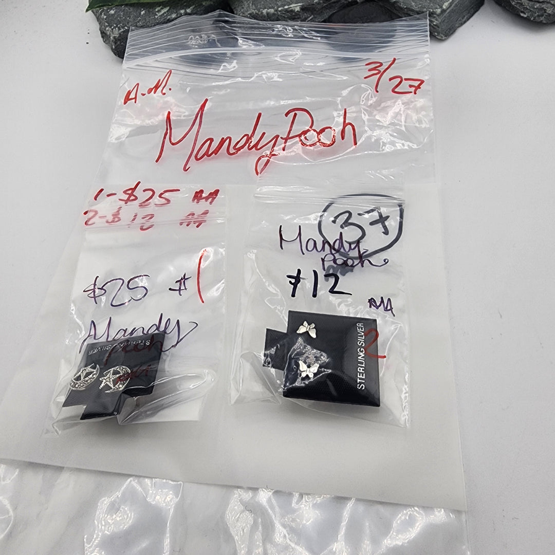 MandyPooh - 3/27/26 - 2 925 Sterling Silver Items