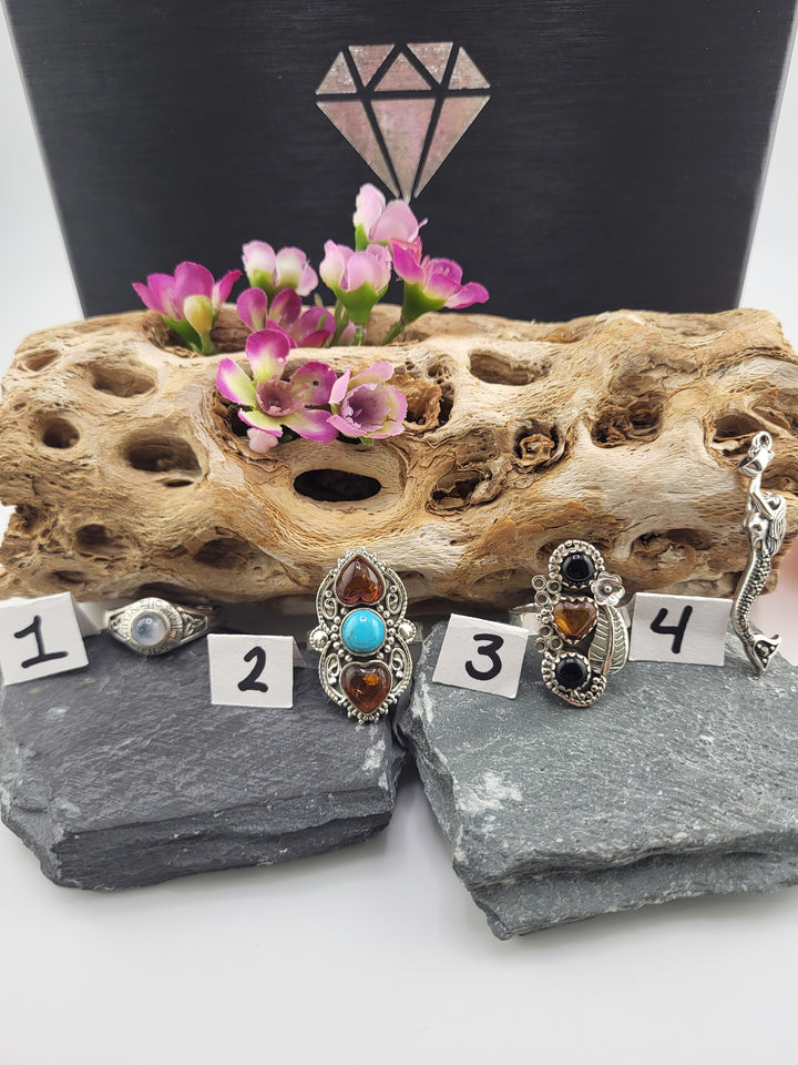 RESERVED FOR: vickianvc50 - 1/10/2025 - 5 Sterling Silver Items