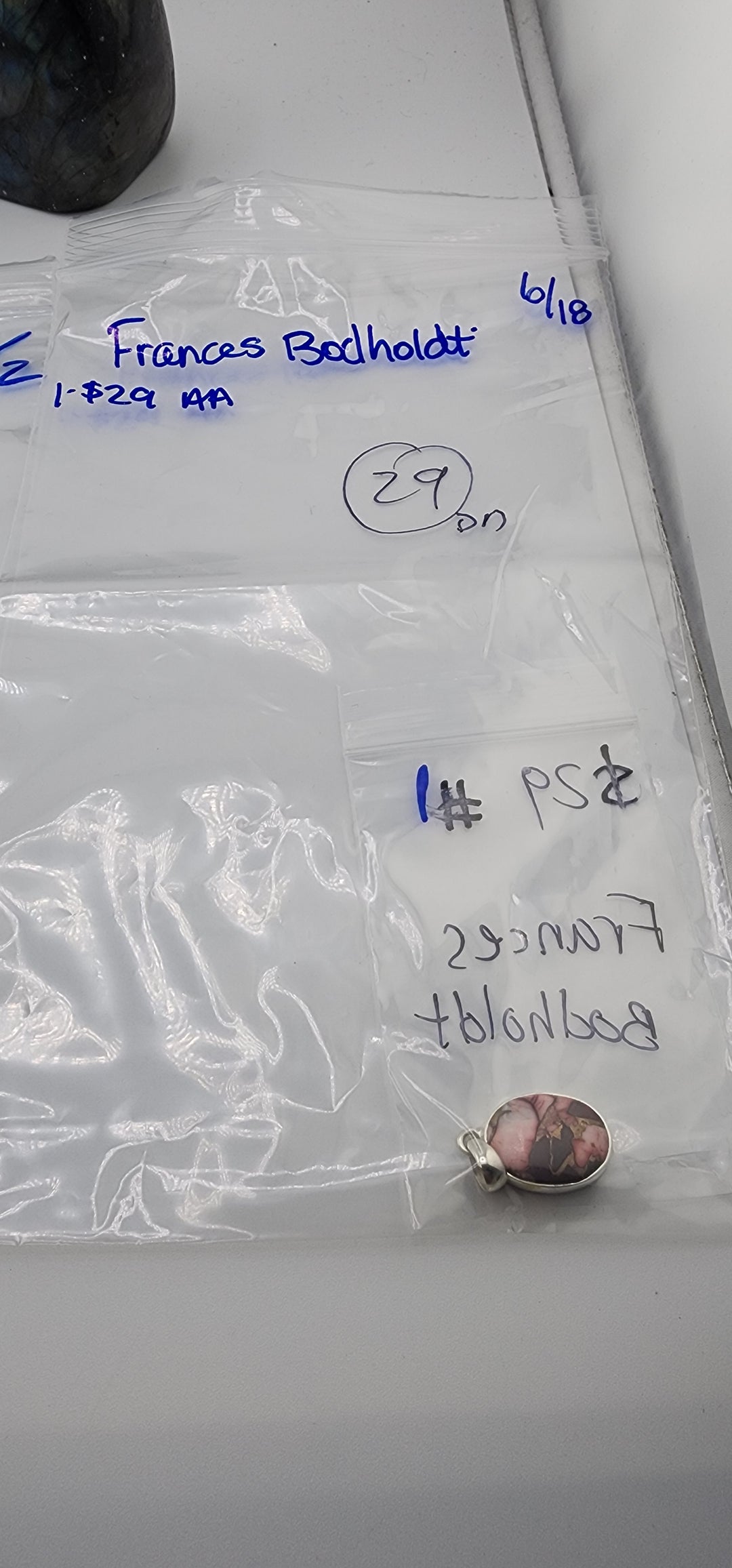 RESERVED FOR: Frances Bodholdt - 6/18/2025 tiktok Reservation Live Show - 1 Sterling Silver Items