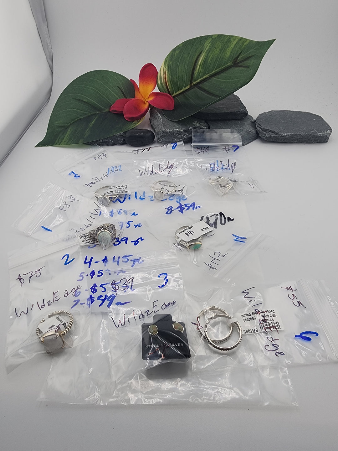 WIldzEdge - 3/21/26 - 8 925 Sterling Silver Items
