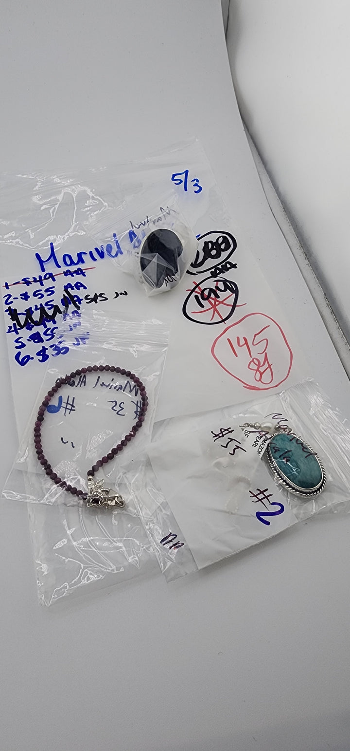RESERVED FOR: Marivel Alcala - 5/3/2025 tiktok Live Show -3 Sterling Silver Items
