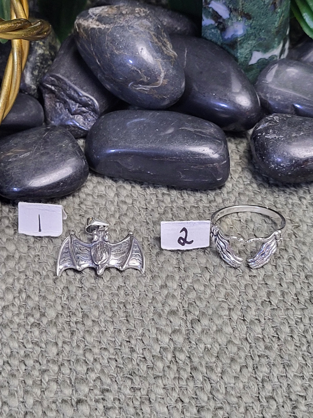 RESERVED FOR: Ashley H 8/23/24- 2 Sterling Silver Items