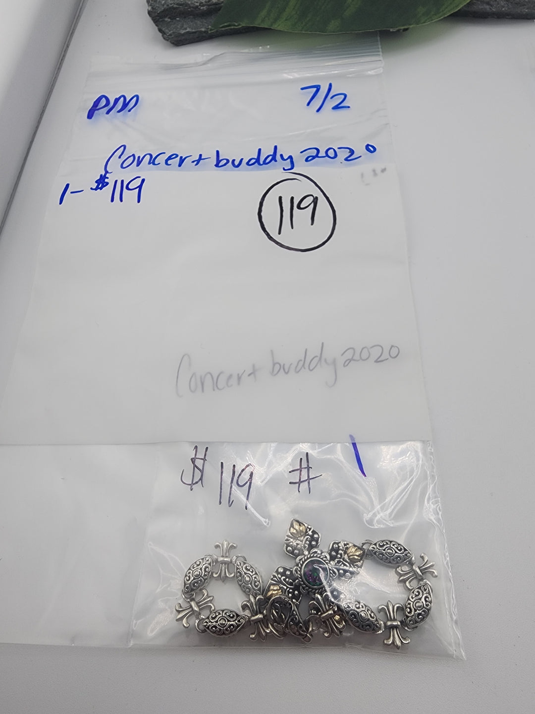 concertbuddy2020 - 7/2/26 PM - 1 925 Sterling Silver