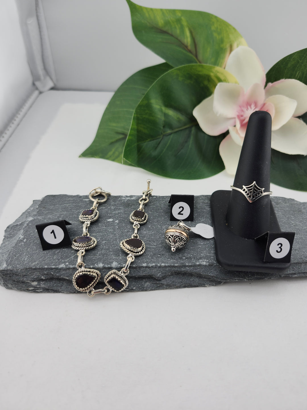 RESERVED FOR:  Jessie -12/19/2024 - 3 Sterling Silver Items