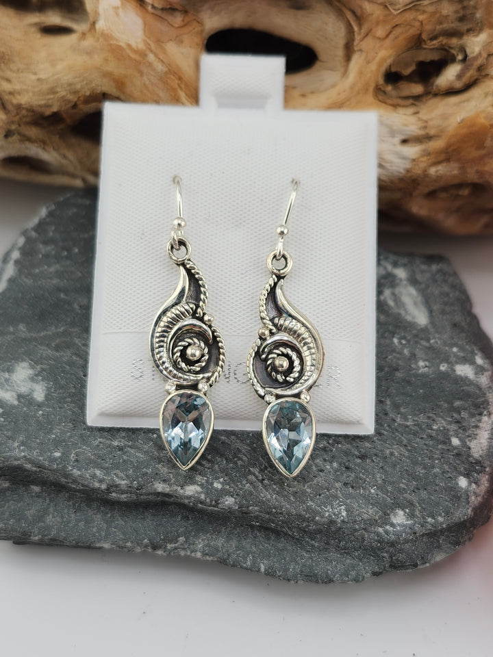 Topaz Dangle Earrings