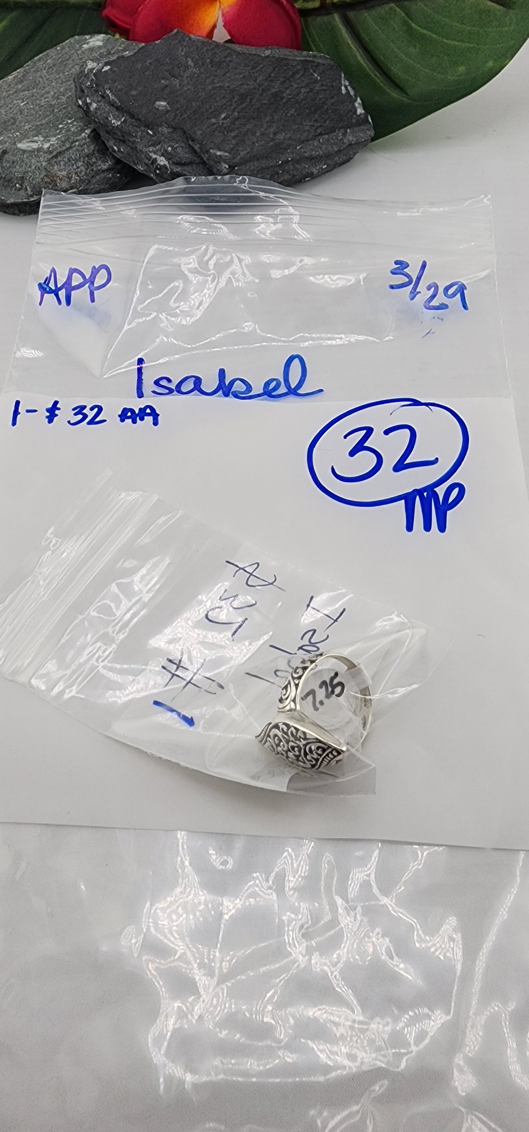 RESERVED FOR: Isabel - 3/29/2025 The Collective Boutique App Live Show -  1 Sterling Silver Items