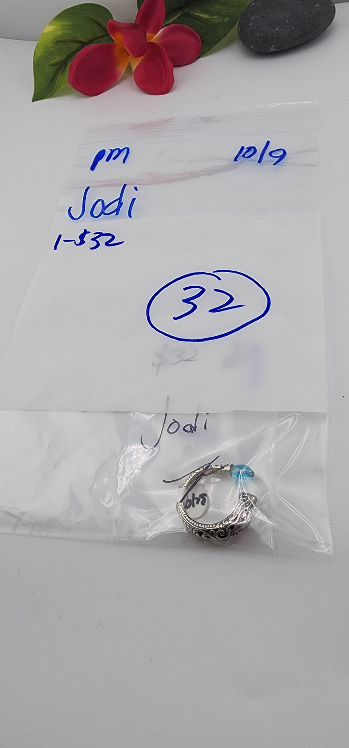 PM SHOW 48HR - RESERVED FOR: Jodi - 10/9/2025 FL tiktok Live Show - 1 Sterling Silver Items