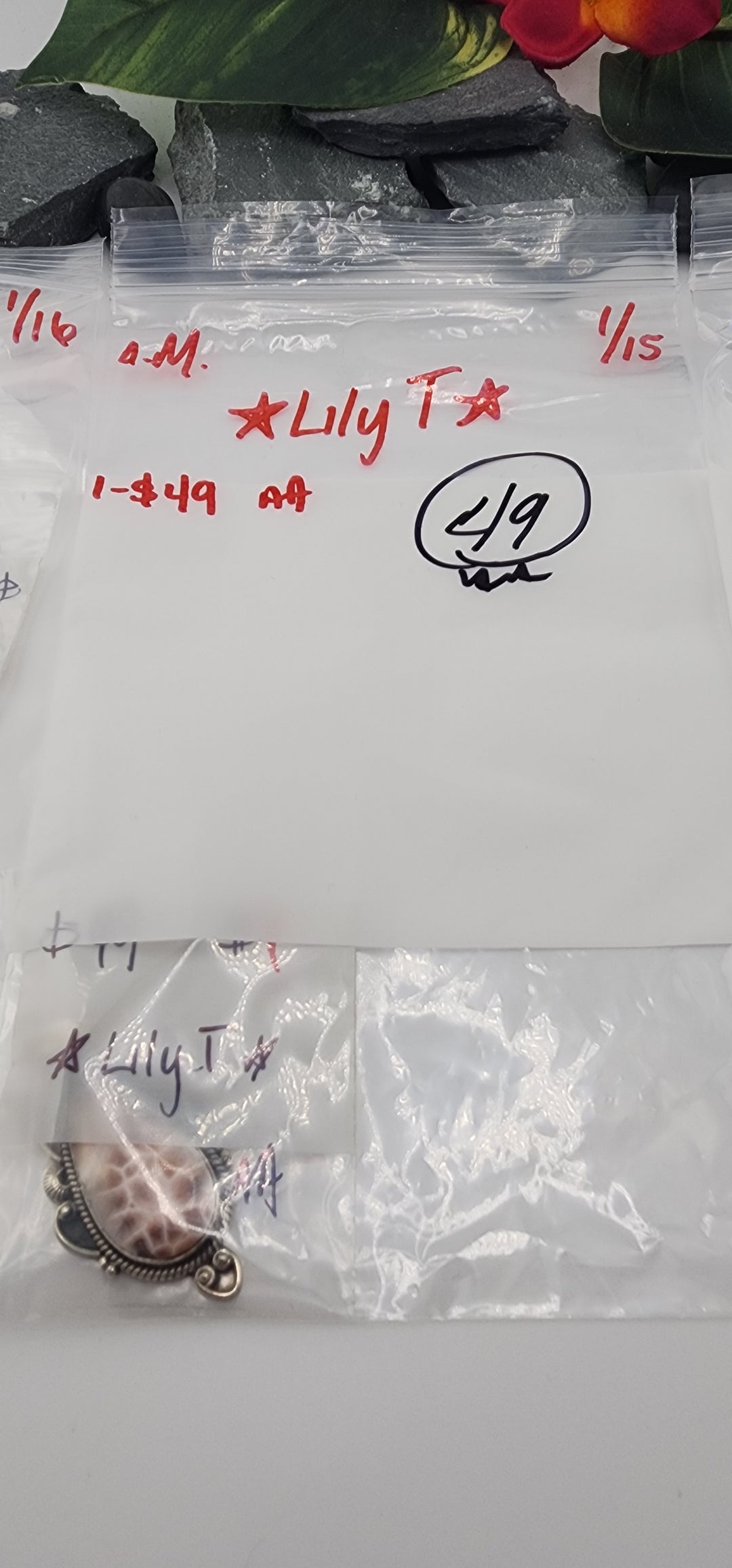 Custom sterling silver items - AM SHOW RESERVED FOR: ⭐Lily T⭐ - 1/15/2026 FL tiktok Live Show - 1 Sterling Silver Items