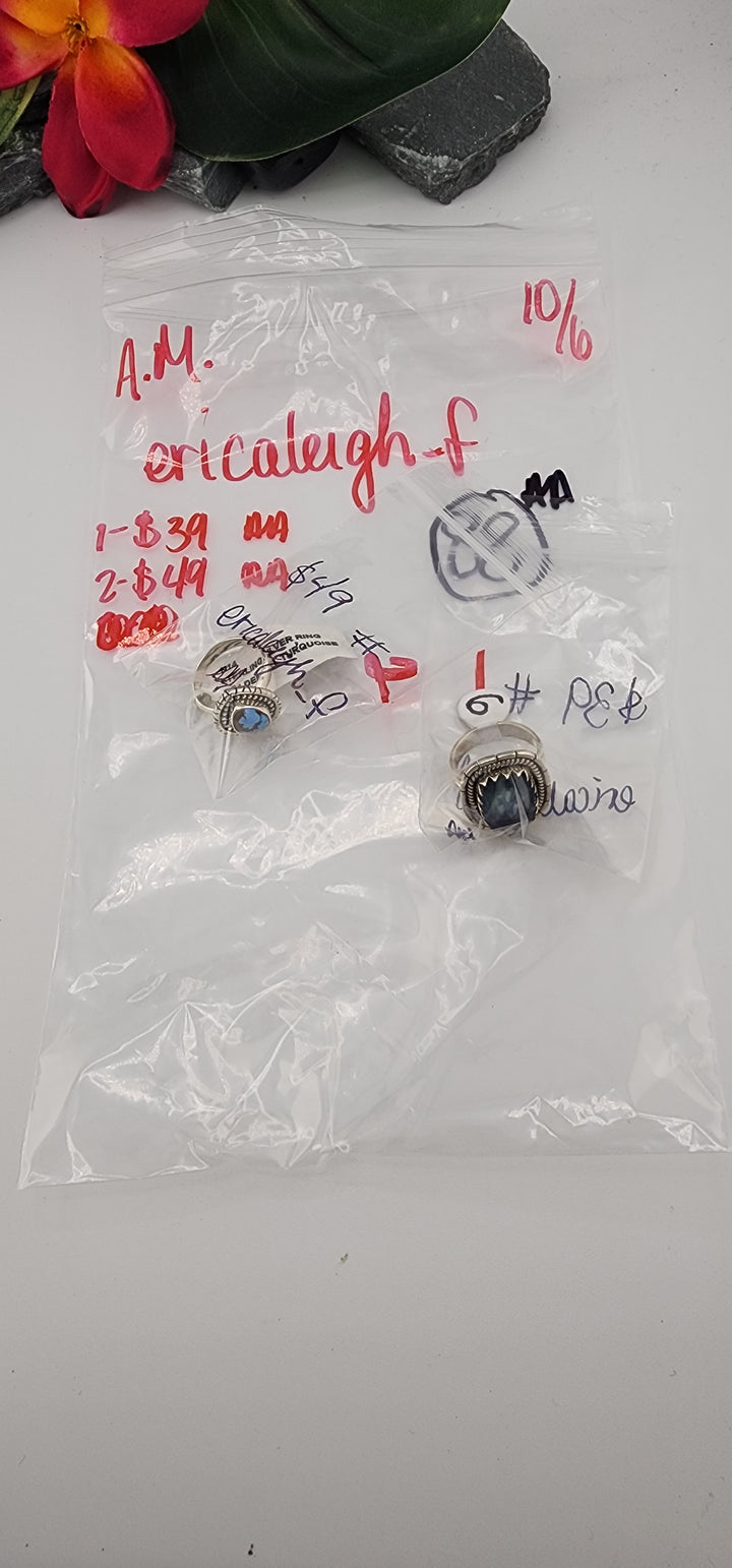 AM SHOW 48HR RESERVED FOR: ericaleigh_f - 10/6/2025 FL tiktok Live Show - 2 Sterling Silver Items