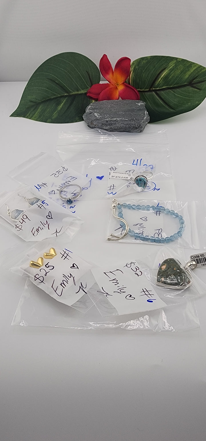 RESERVED FOR: Emily ❤️ - 4/27/2025 tiktok Live Show -6  Sterling Silver Items