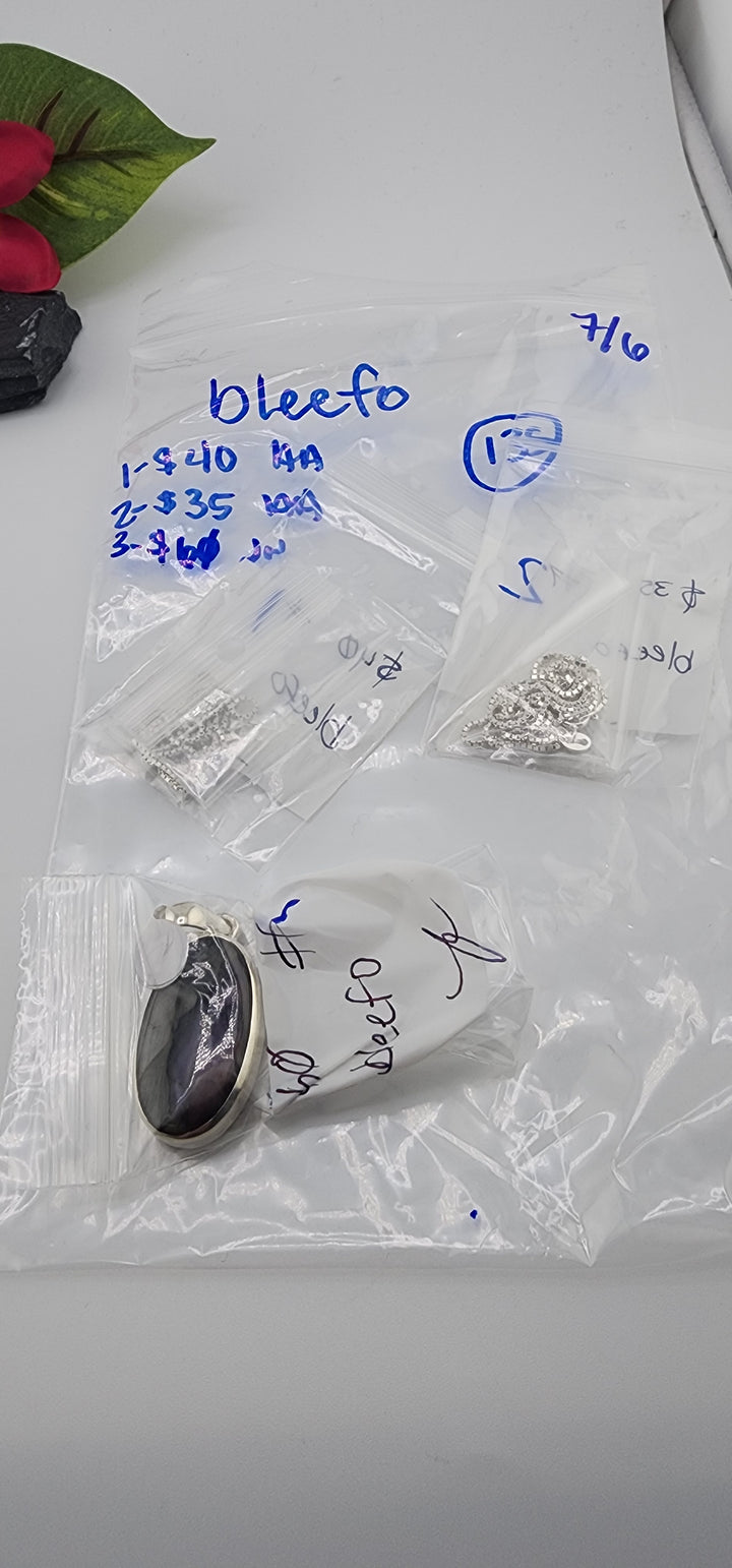 RESERVED FOR: bleefo - 7/6/2025 tiktok Reservation Live Show -3 Sterling Silver Items