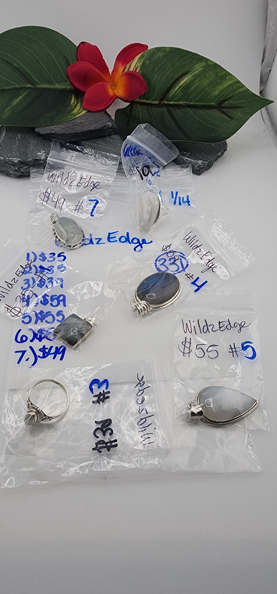Custom sterling silver items - PM SHOW RESERVED FOR: WildzEdge- 1/14/2026 tiktok Live Show - 7 Sterling Silver Items