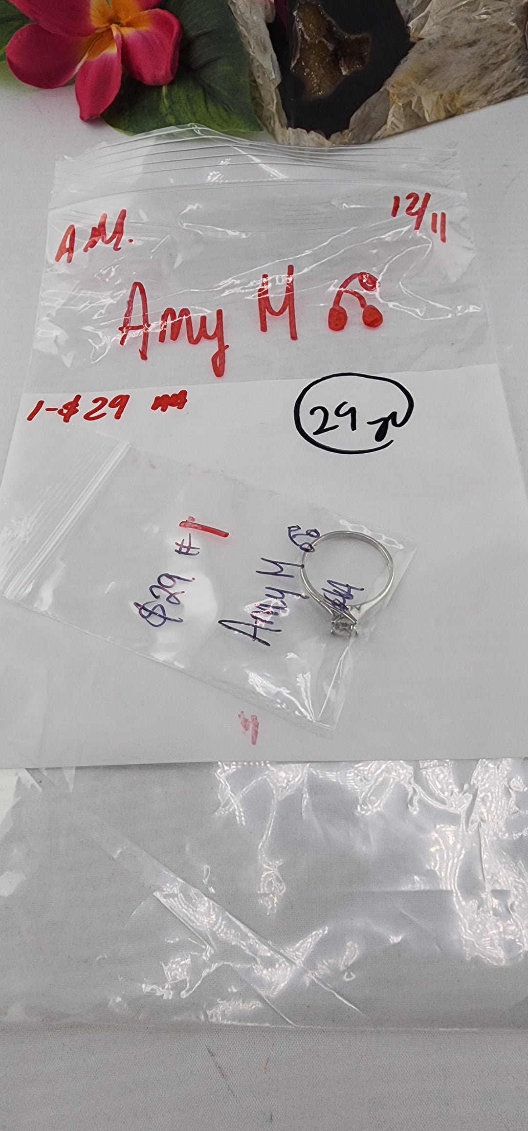 AM SHOW 48HR RESERVED FOR: Amy M🍒 - 12/11/2025 FL tiktok Live Show - 1 Sterling Silver Items