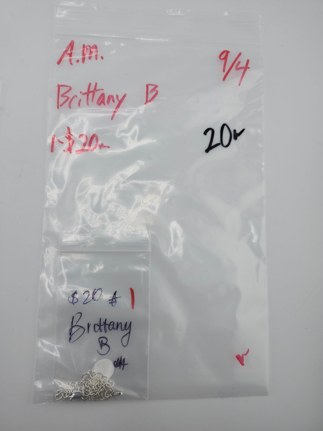 AM SHOW 48HR - RESERVED FOR: Brittany B - 9/4/2025 FL tiktok Live Show - 1 Sterling Silver Items