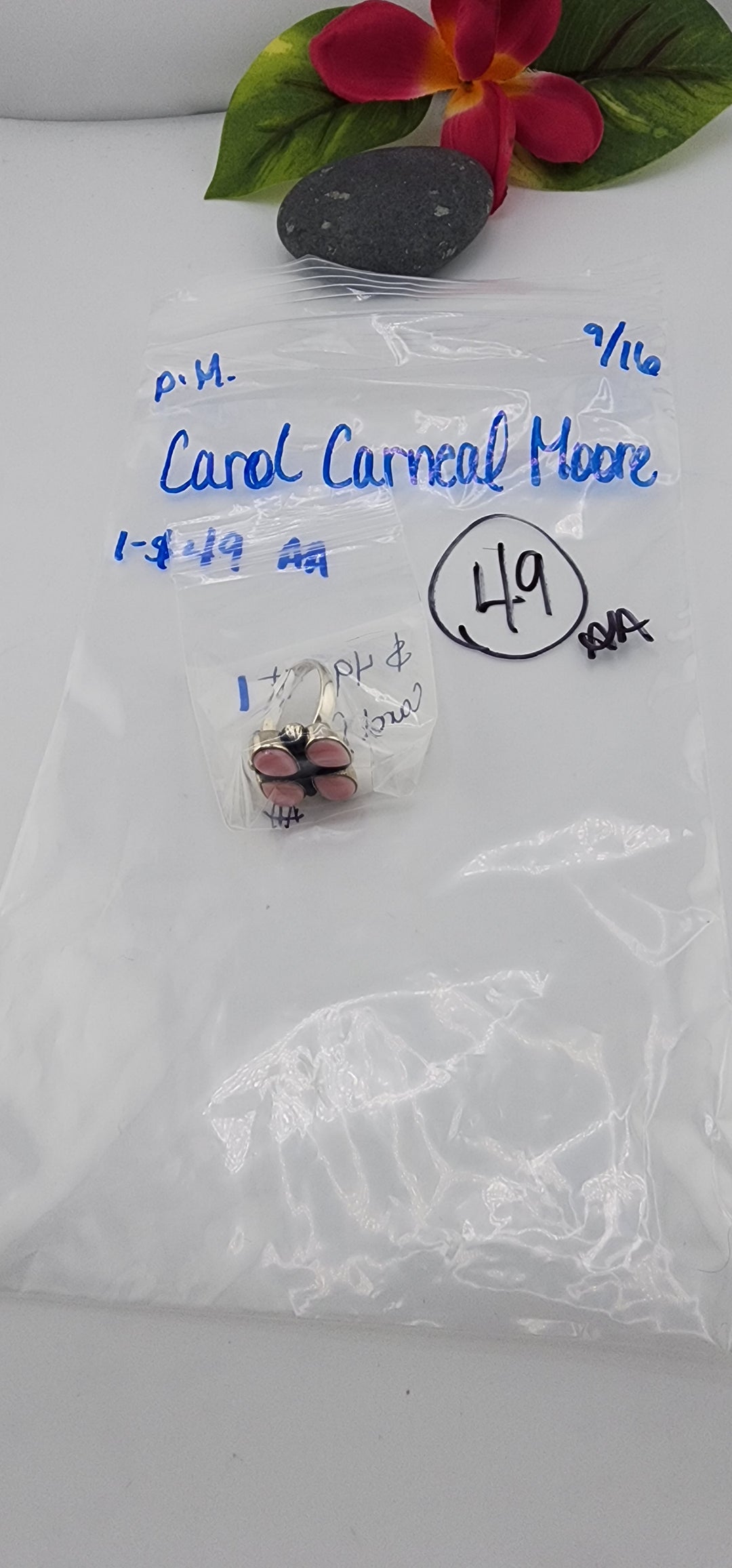 PM SHOW 48HR - RESERVED FOR: Carol Carneal Moore - 9/16/2025 FL tiktok Live Show - 1 Sterling Silver Items