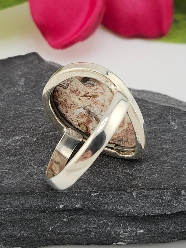 Mexican Jasper Ring Size 9