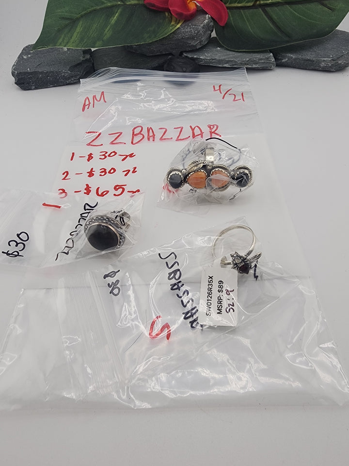ZZBAZZAR - 4/21/26 - 3 925 Sterling Silver Items