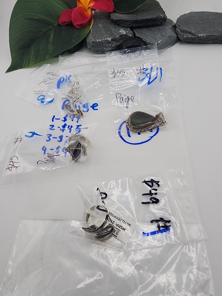 Paige - 3/11/26 - 4 925 Sterling Silver Items