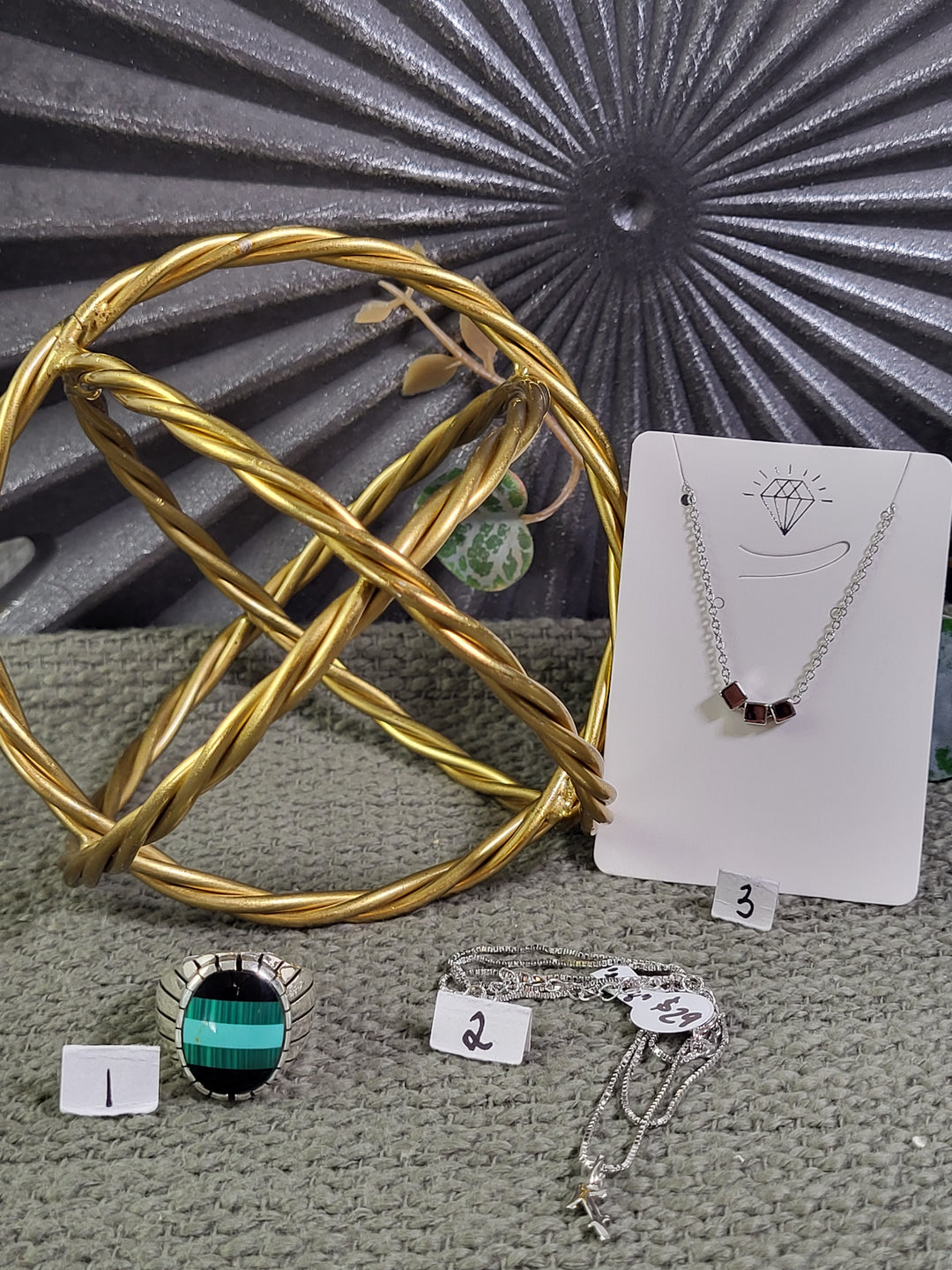 RESERVED FOR: Kristie Cook 8/30/24 - 3 Sterling Silver Items