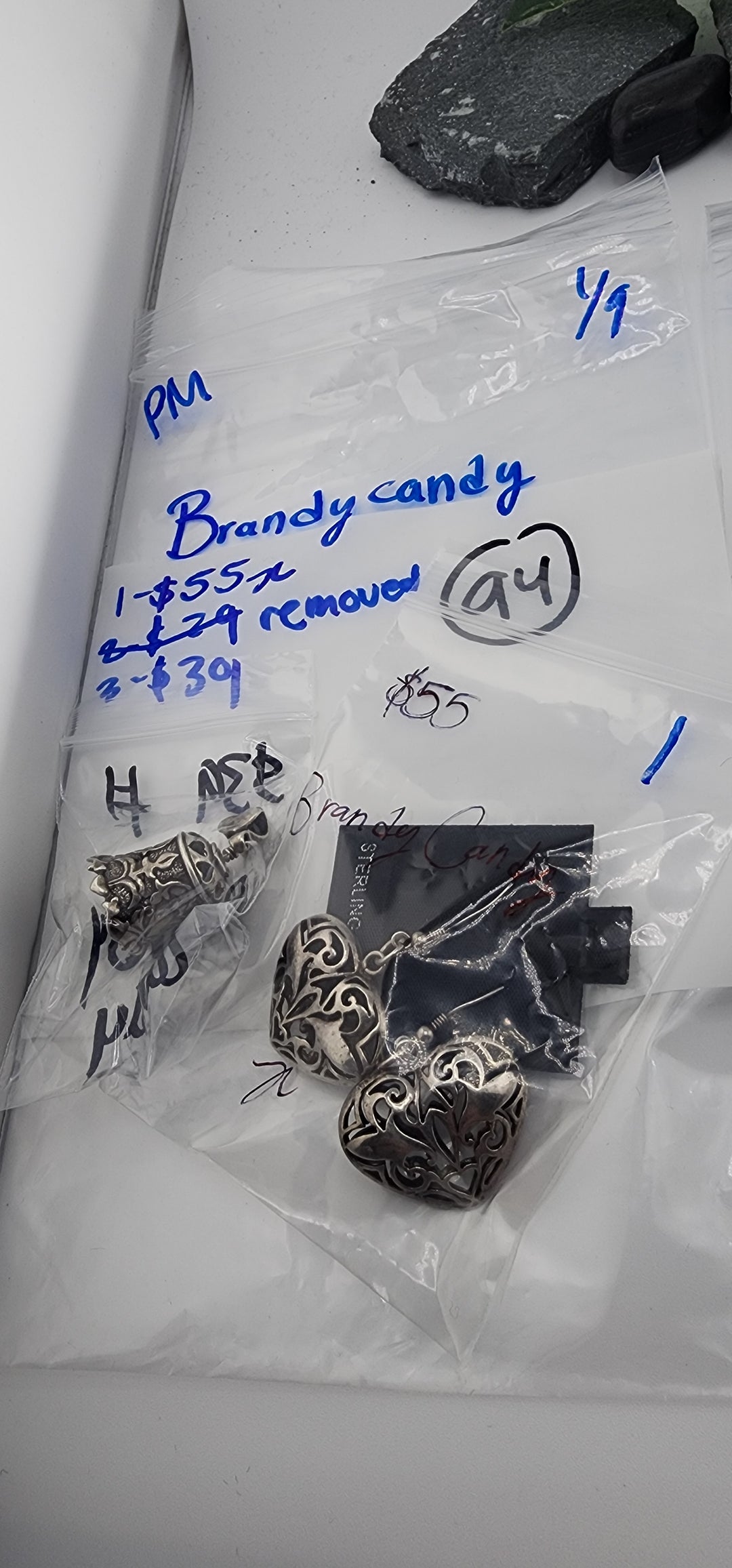 Custom sterling silver items - PM SHOW RESERVED FOR: BrandyCandy - 1/9/2026 tiktok Live Show - 2 Sterling Silver Items