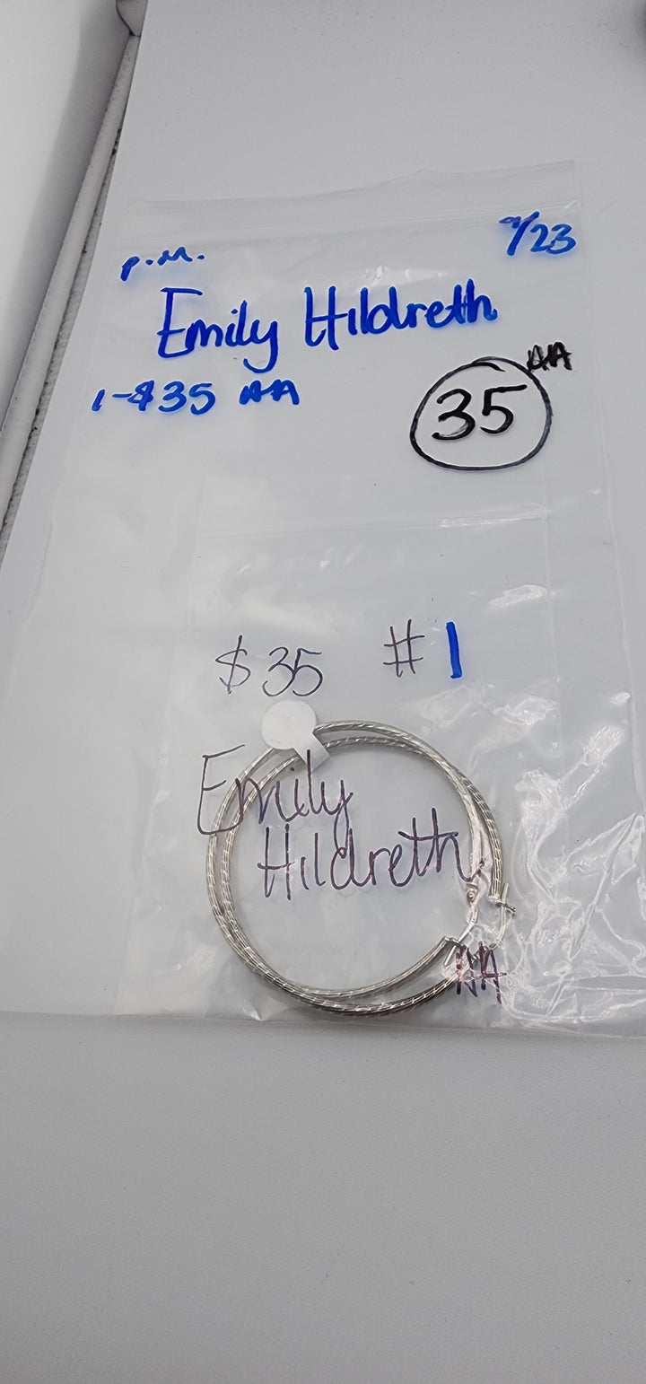 PM SHOW 48HR - RESERVED FOR: Emily Hildreth - 9/23/2025 FL tiktok Live Show - 1 Sterling Silver Items