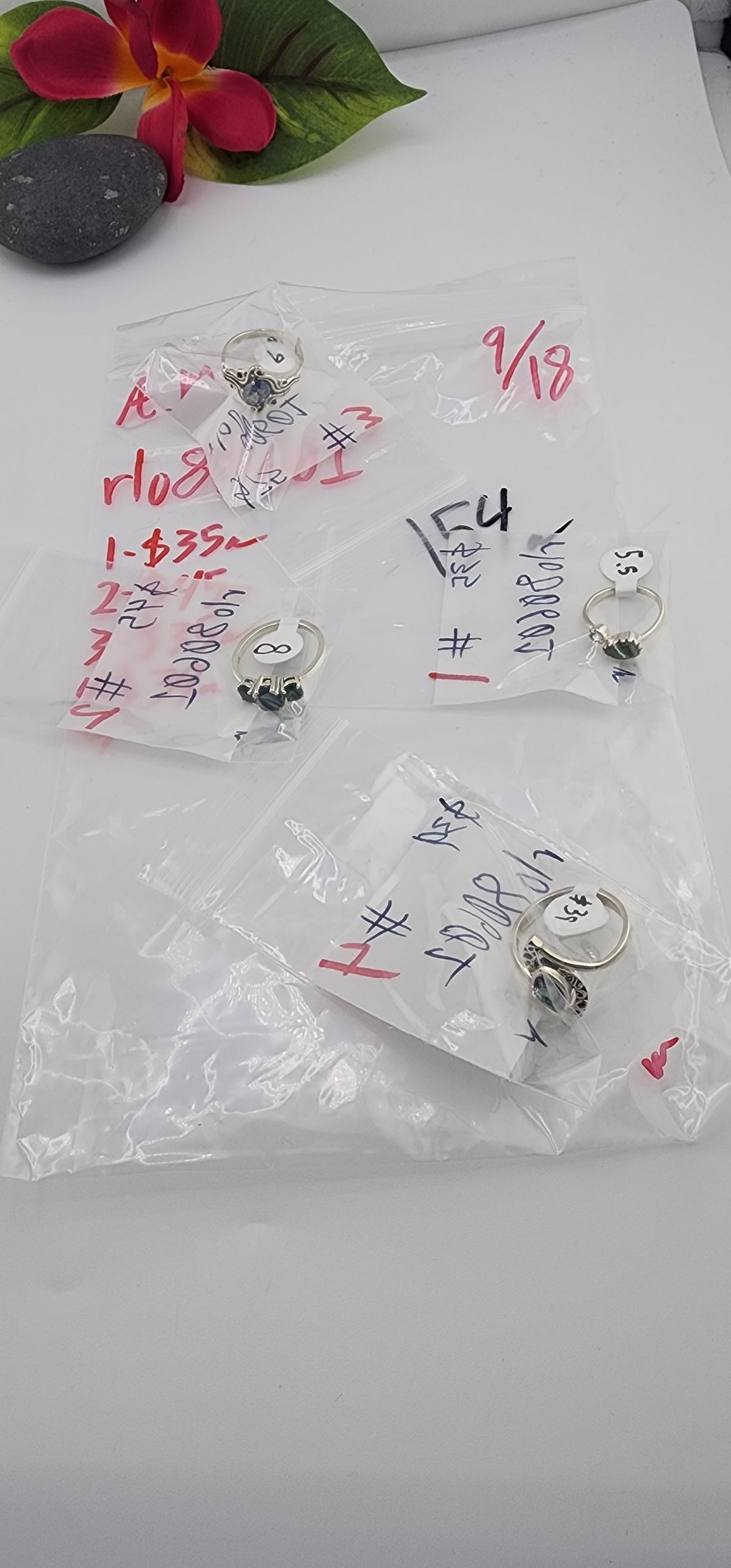AM SHOW 48HR - RESERVED FOR: rlo80601 - 9/18/2025 FL tiktok Live Show - 4 Sterling Silver Items