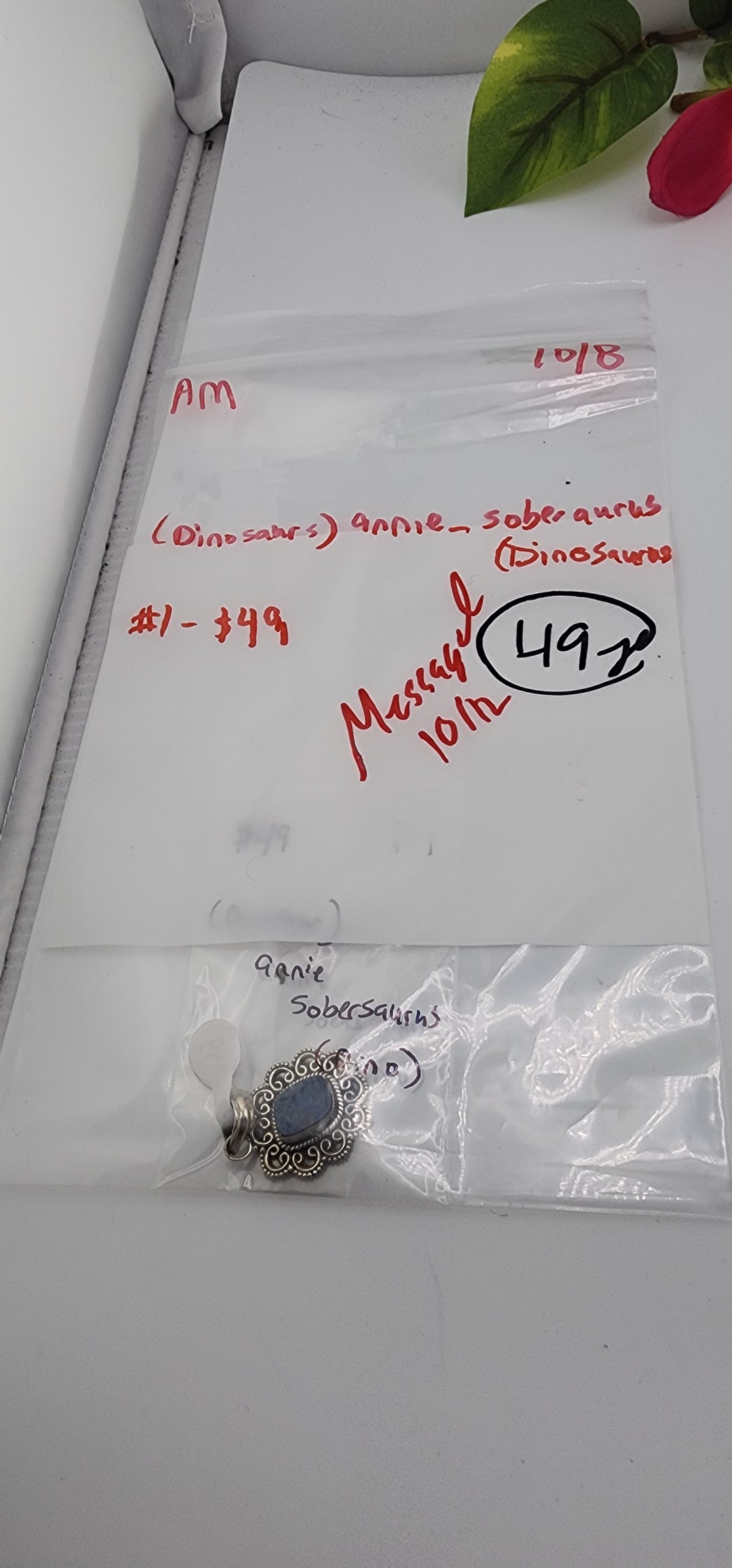 AM SHOW 48HR RESERVED FOR: 🦖🦕 Annie_sobersaurus 🦖🦕- 10/8/2025 FL tiktok Live Show - 1 Sterling Silver Items
