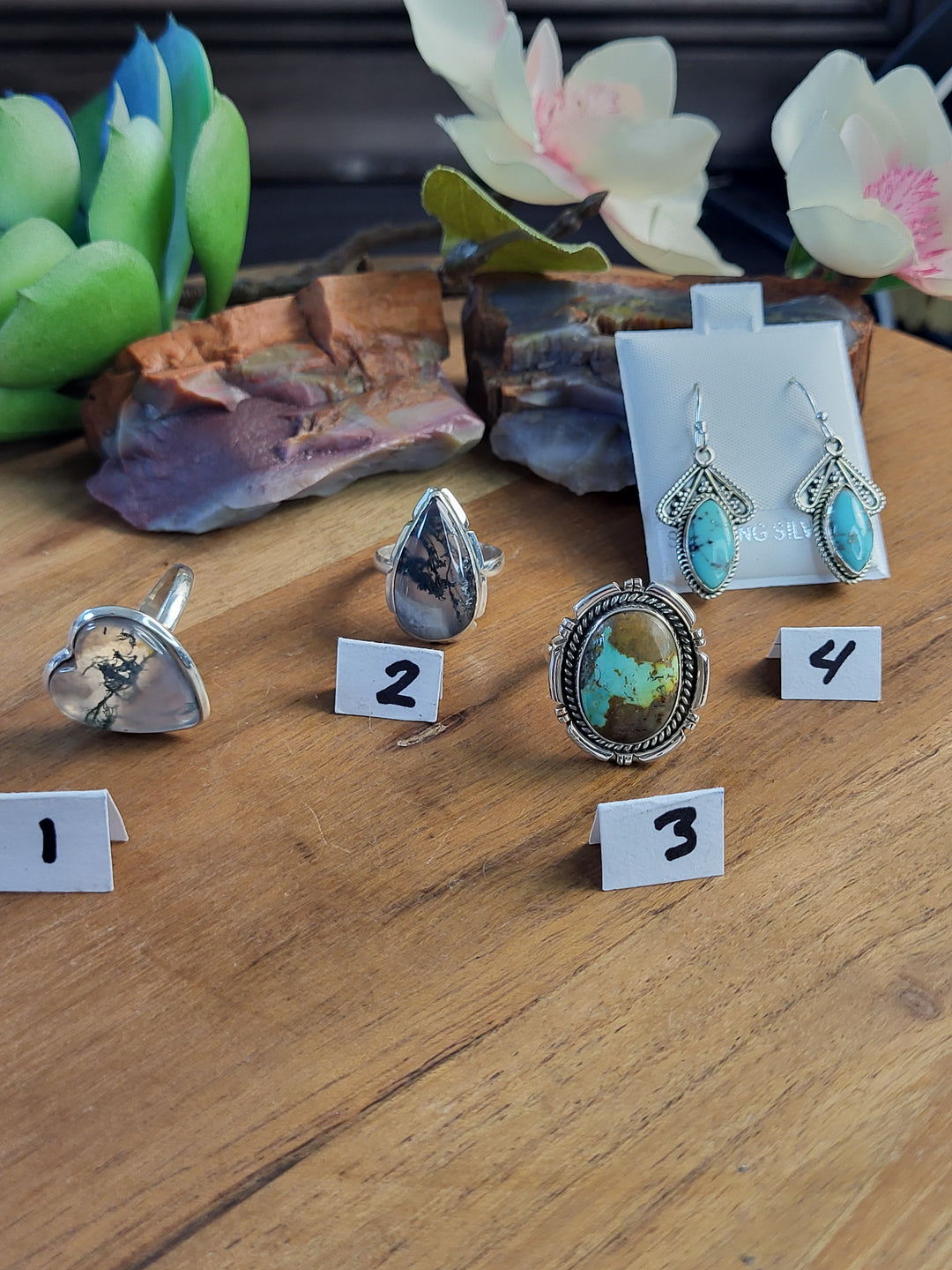 RESERVED FOR: Sunny- 7/6/24- 4 Sterling Silver Items
